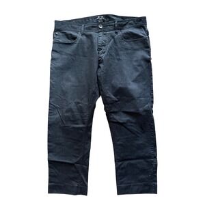 Oakley Mens Slim Fit Charcoal Gray Casual Jeans Pants Size 38W 32L